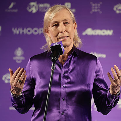 Martina Navratilova | Tennis Speakers | Evolve Agency